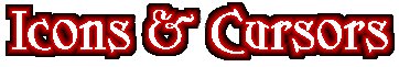 Icons and Cursors
